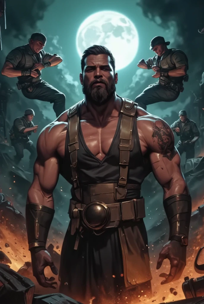Arte Inspirada, Marcos Silvestre,Bruce Campbell, a.k.a. Ash Williams, With your chainsaw hand facing the dead;, Jantar de terror, assustador, Barry Windsor Soares, Marcos Silvestri, inspirado em Clyde Caldwell, Directed by: Clyde Caldwell, Frank Frzetta, Estilo Ricardo Corben, Marcos Schultz, Mike Ploog, john buscema, Jeffrey Jones, frank frazetta manga style, ( Arte Fitzpatrick ), Directed by: Ricardo Corben(Setting in an old cottage)(little lighting)(arte detalhista e completa)References Ash vs EvilDead.