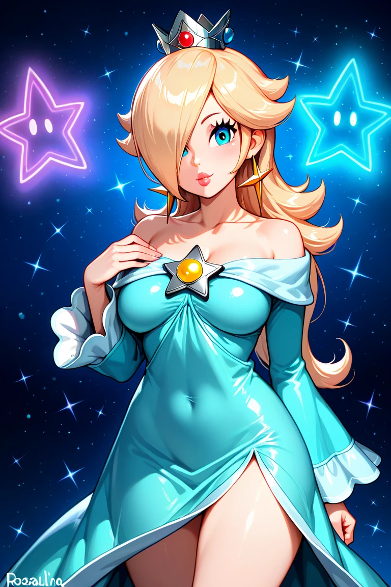 Princess Rosalina , sexy , tight clothes