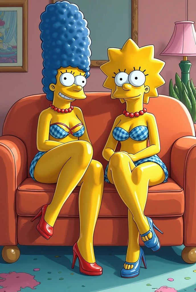 Marge simpson baby dolls tanga sex casa de los simpson
