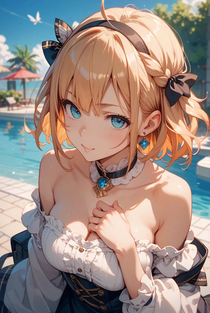blond, long hair, Ponytail, (blue eyes:1.5), (Medium breasts:1.2),
rest miniskirt, skirt, Sailor Suit, Seto Fuku,
rest looking at viewer,
rest indoors, bathhouse,
rest (masterpiece:1.2), best quality, high resolution, Unity 8k Wallpaper, (illustration:0.8), (Beautiful and delicate eyes:1.6), Extremely detailed face, Perfect lighting, Extremely detailed CG, (Perfect hands, Perfect anatomical structure),