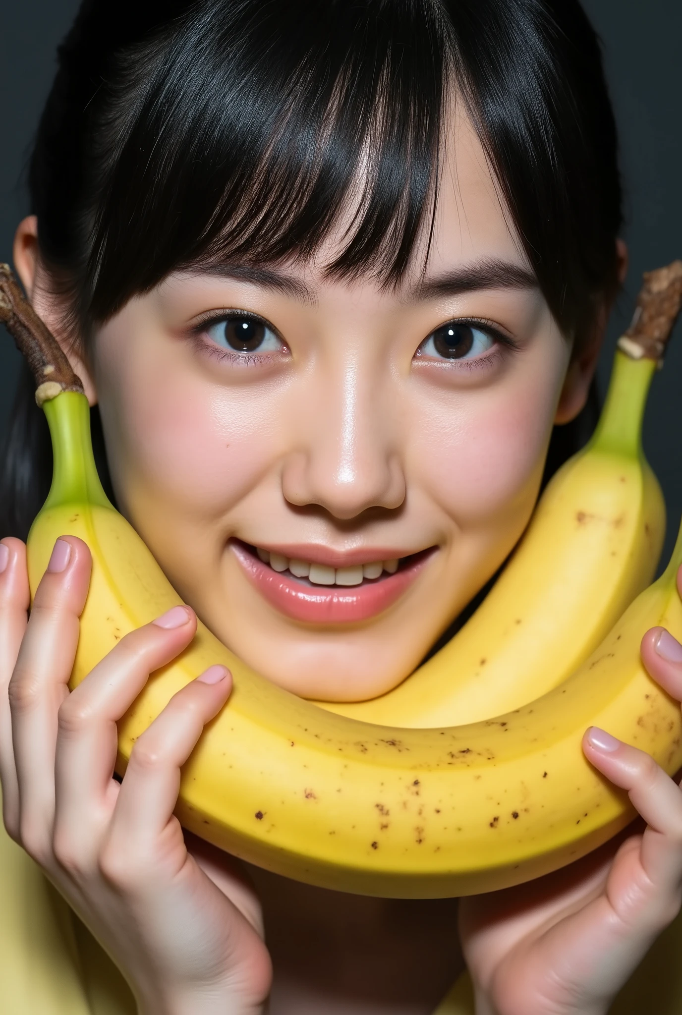 Lemon eating challenge、Girl、Sour face