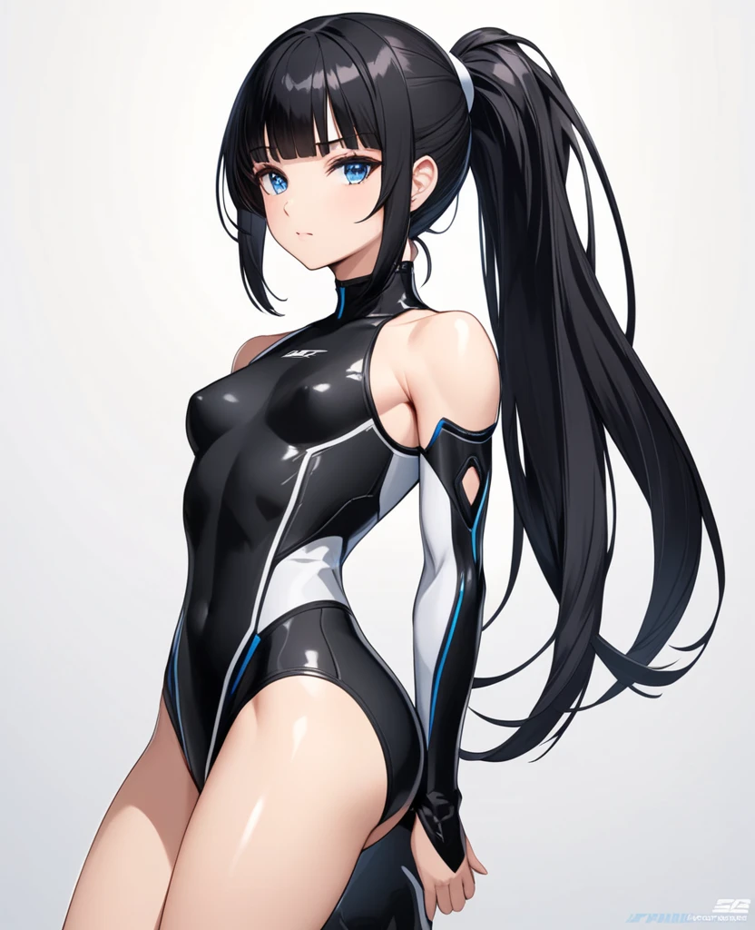 masterpiece, best quality,anime style, 1 girl,(((slender body))), (((small eyes,small breast))),(((athlete suit))),(cum), (beautiful face), (((short ponytail))), (((straight hair))), ((((black hair)))),detailed beautiful skin, (perfect hands, perfect anatomy),scream