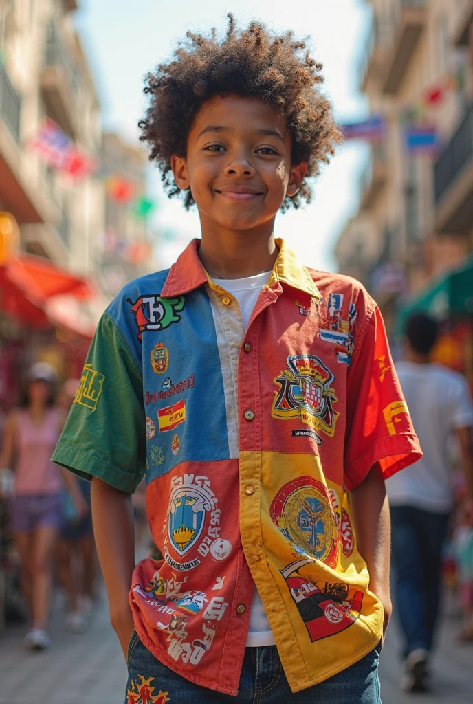 Jamaican kid with important details dresses up as Bob Marley in real fashion show