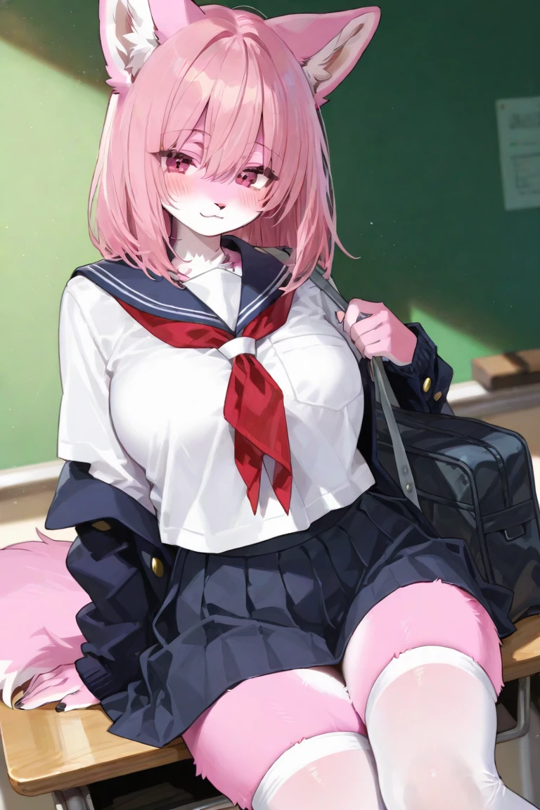 Pussy Hairless primary school student