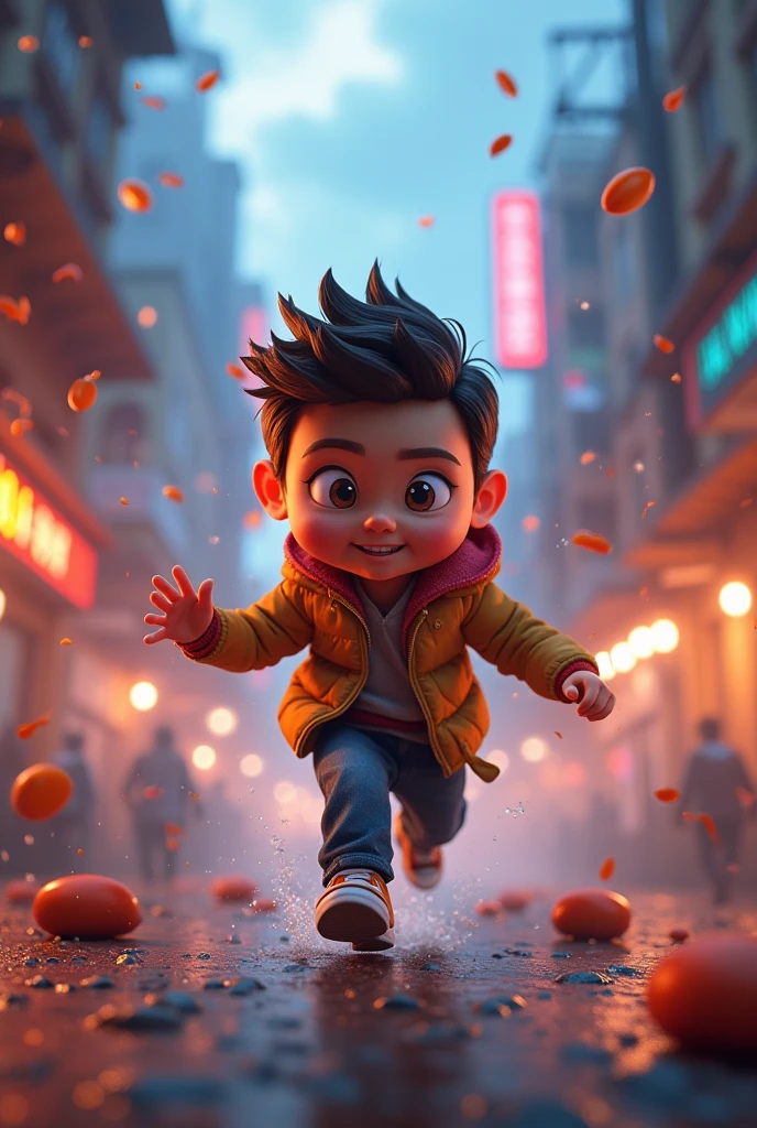 Explosive boy
