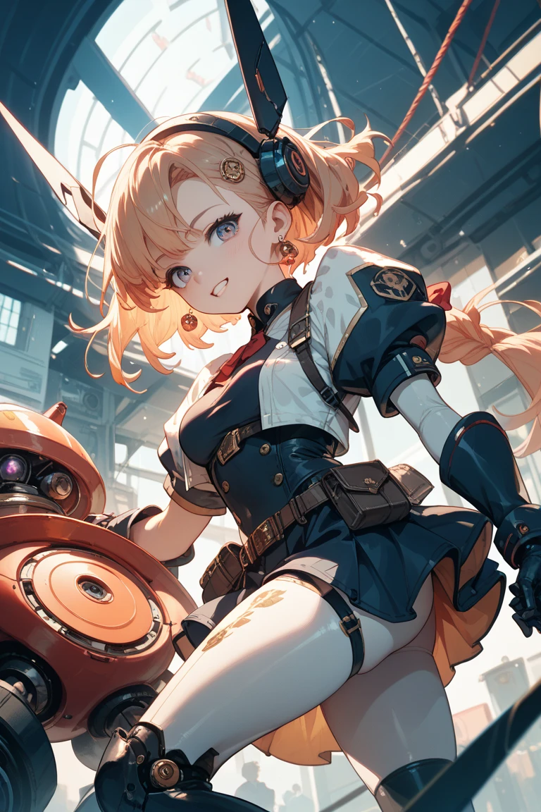 banana in、florals、steampunc、A pink-haired、banana in、gear、banana in、Steam engines