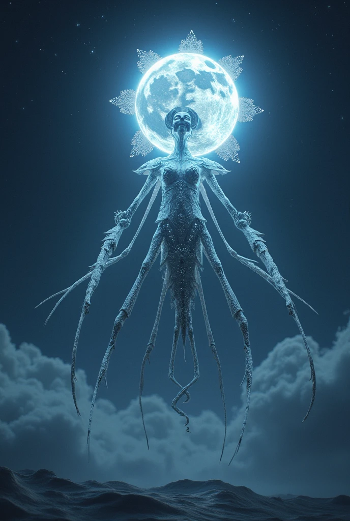 transparent human body shape, made out of stars, cosmic horror, outer space picture, lovecraftian picture, ,masterpiece
