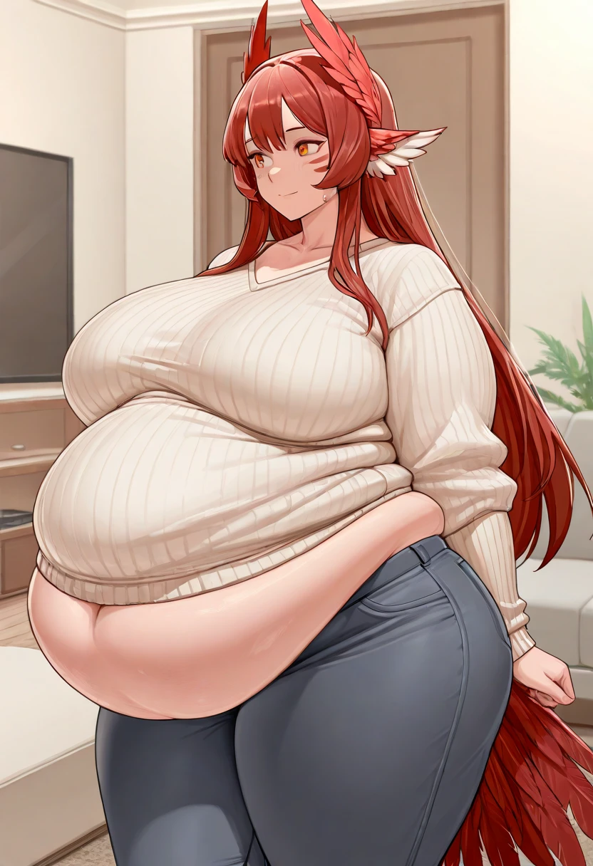 (Top Quality, 16k, Masterpiece: 1.3)) A buxom, furry college professor with a pencil skirt and thick, fluffy fur. She is giving paizuri to one of her students eagerly with her gigantic, M cup . She is a furry, an anthro, with visible, thick fur and a massive pair of breasts