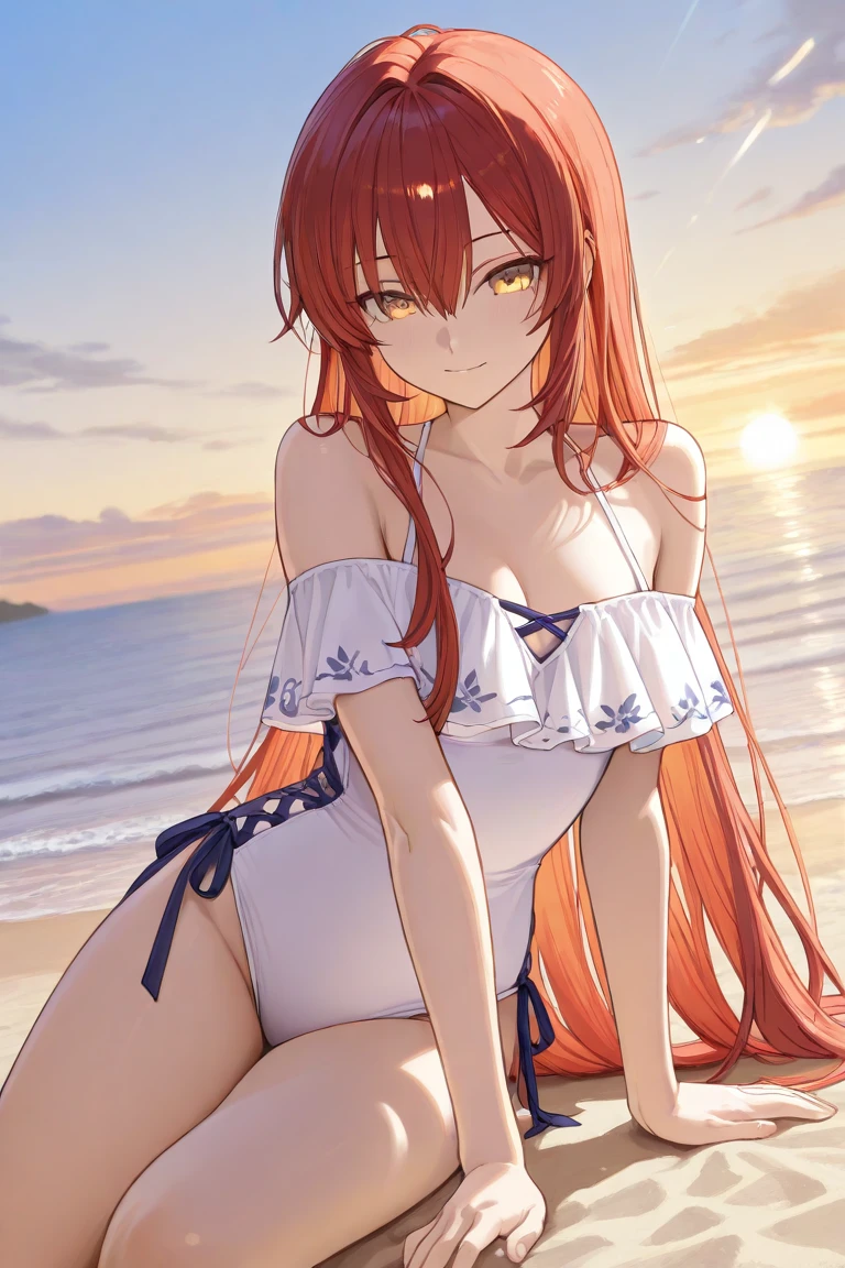 ((masterpiece,best quality anime,Highest quality:1.3)),realistic,having sex,man on top,cowboy shot,(Mature Beauty),gunslinger,1woman,独奏,((very small head:1.4)),((very long body:1.4)),(red hair),bangs,straight long hair,gorgeous big eyes,brown eyes,crying,tears、(Lingerie、White bra、navel、White panties,white_thighhighs,A white garter belt),((slender body:1.3,skinny)),small breasts,gleaming skin,shiny skin,sweat:1.3,vaginal penis,Love juice:1.5,lying,on back,spread legs:1.3,ruins、western town、The World of Westerns,nsfw,