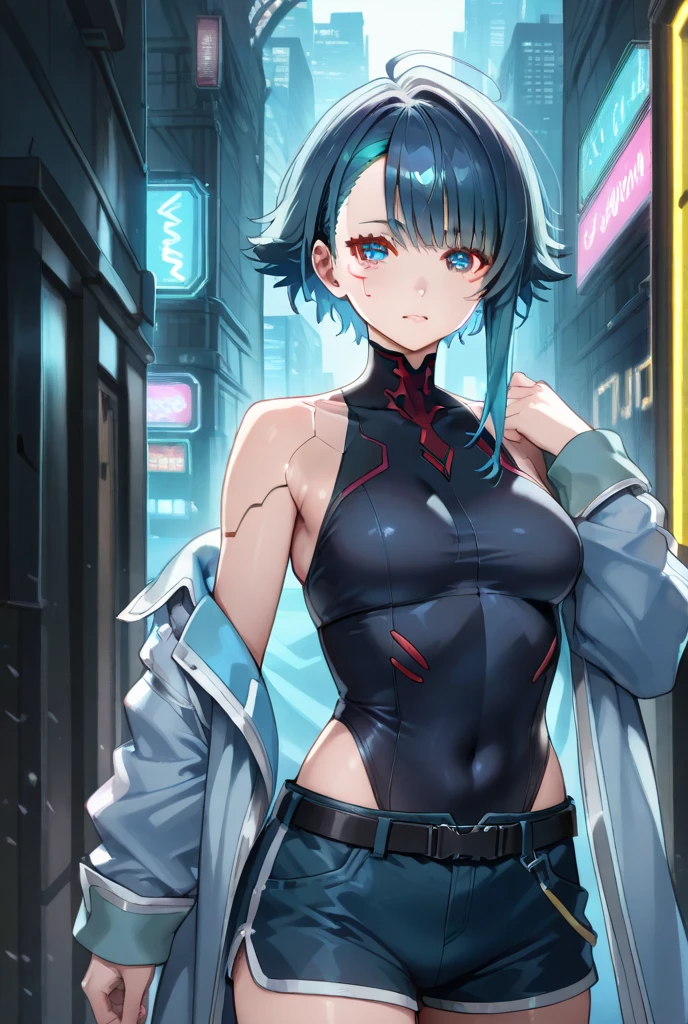 4K,8K,(masterpiece), (Highest quality), (Very detailed), (Disheveled Hair), (shape), (topless), Are standing, Fashion Model,Silver Hair、whole body、 Looking at the audience, (interview), (Simple Background), Beautiful and beautiful eyes, Delicate and beautiful face, floating, (High saturation), (topless), topless, (Shine), Focus on the face, ponytail, Ayaka Kamisato, Light blue hair, bangs, Hair Ring, floating , floating hair, (The Shining), Best lighting, Best Shadow, topless、whole body