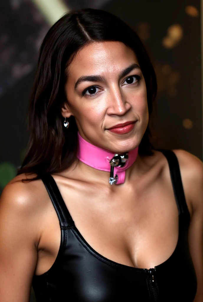 mileena, short black hair, yellow eyes, glowing eyes, (sharp teeth, wide mouth,ripped cheeks), pink leotard, fishnet, looking at viewer, happy, close up portrait,
outside, park, trees, change season, summer to fall, overcast, extreme detail, hdr, realistic quality,analog, <lora:Mileena-10v5:.8>