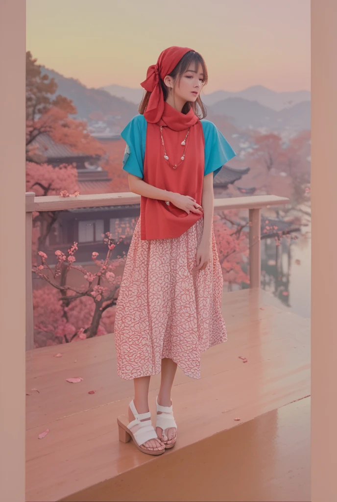 AI Avater HD Quality Sunset Change Background Cute girl Clothes Remove