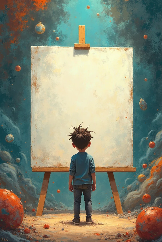 inspired by Oliver Jeffers, best quality, masterpiece, 8k