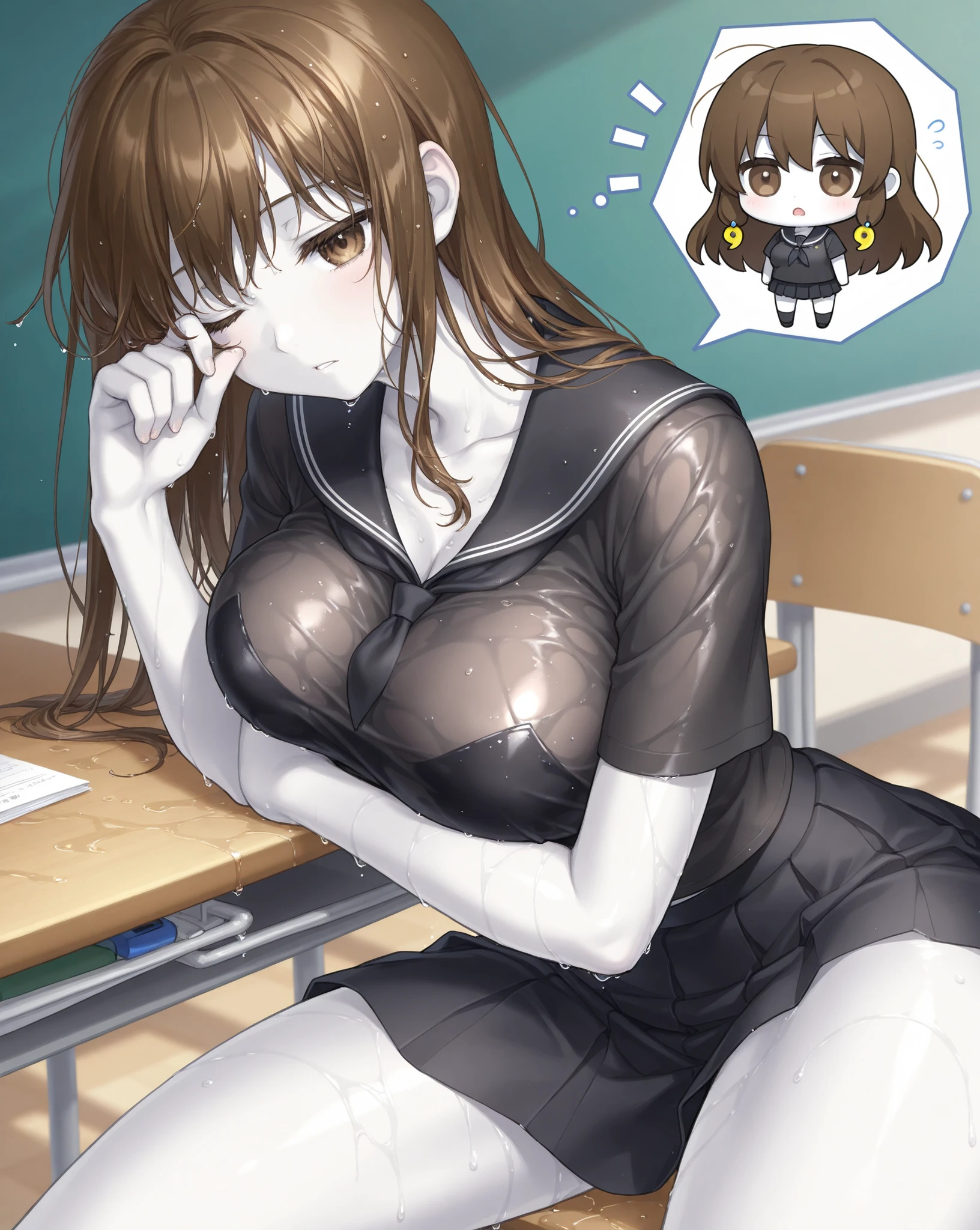 nsfw, (masterpiece), (photo realistic1.4), ultra high res, best quality, 8k,(night time,comic cafe,comes one’s front:1.0,BREAK solo, 1girl, 20yo, an extremely beautiful girl, beautiful face, perfect face, cute symmetrical eyes, double eyelid, medium breasts, puffy_nipples, (perky breasts), narrow waist, (pubic dark orange hair:1.5), bsp, pussy juice dripping, ((short hair, dark orange hair)), glasses,no makeup, sweaty body, standing, BREAK (green tracksuit), (open clothes), breasts, nipples, nipple slip, pussy, pussy slip, no panties,(embarrassed,smile), open mouths,((tongue out)),deep breathing, (food,cup, table, plate, bowl, pizza, drink,pov_across_table, dinnig)),(cum on body:1.9, cum on hair:1.9. cum on face:1.9, cum on mouths:1.3,cum on table 1.9)),((multiple boys, peeing on a girl, facial, cum on mouth, cum on body, multiple penises, gangbang))),ecstasy torogao, saliva trail, nose blush,((shyness smile:1.3)), ((eat cum:1.7)),(peace sign:1.5),indoor,dinnig room,(Smile:1.5),(one eye closed:1.3),(ahegao:1.3),(look at viewer),(cum on face:1.9)),((cum on body:1.9)),(cum in pussy:1.9),(female masturbation:1.9))),(Mess with yourself), (cum shot)
