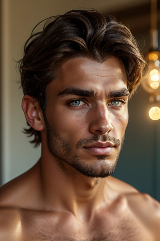 A handsome realistic romantic boy 16 k ultra hd high resolution full images