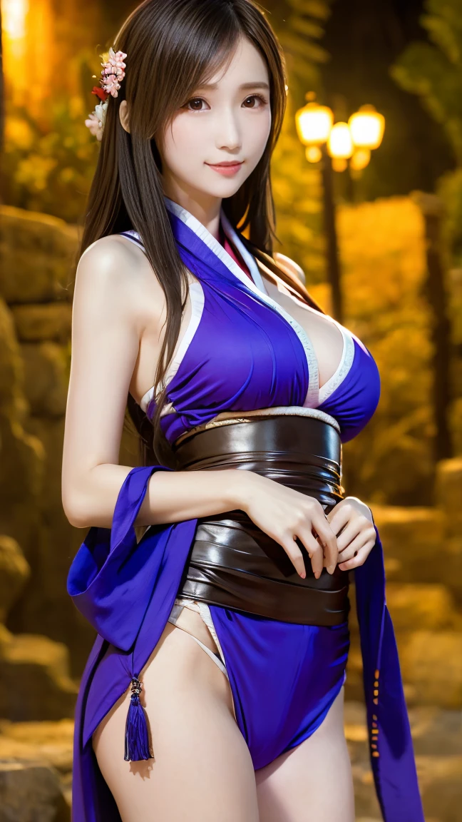 The national comic goddess Tianqiong Elder is mainly purple, sexy and charming, with her legs separated from the front