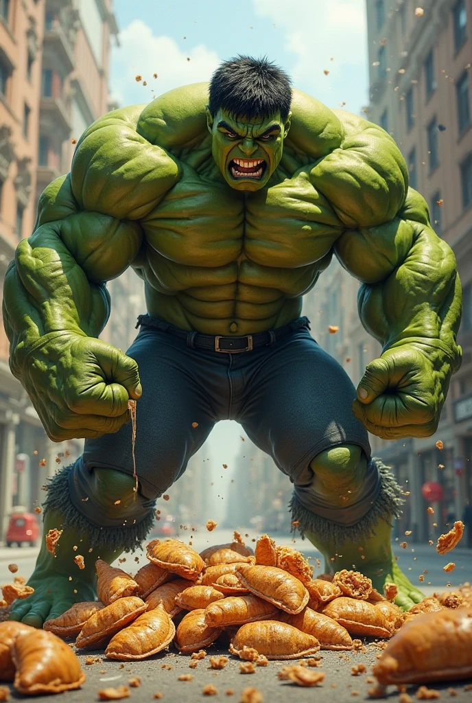 Hulk with nuts