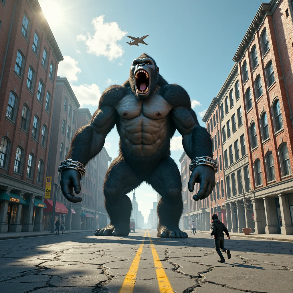 NY Giants as monsters.