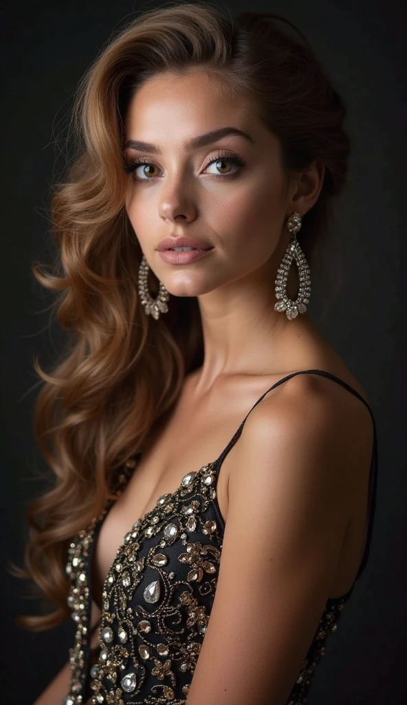 (high quality,4k,8k,highres,masterpiece:1.2),ultra-detailed,(realistic,photorealistic,photo-realistic:1.37),big detailed transexual, colorful background, vibrant lighting, stunning makeup, confident expression, glamorous outfit, artistic photography style, soft color tones, exquisite facial features, long flowing hair, fashionable accessories, elegant pose, sharp focus, professional studio lighting, bokeh