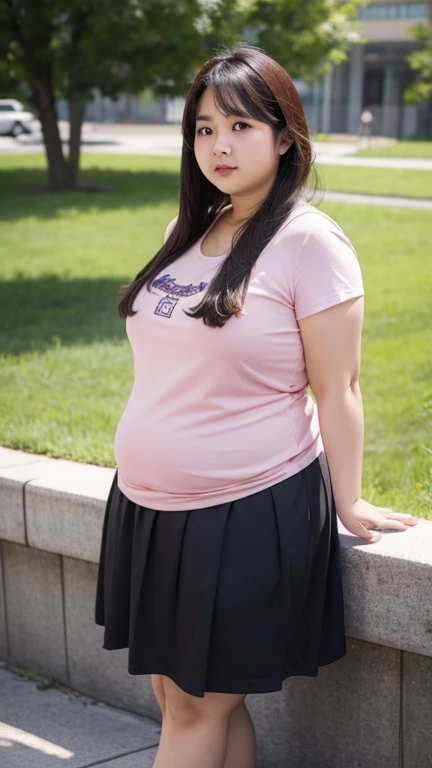 Fat manga kid girl