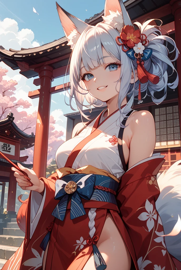 (best quality, masterpiece), 1 girl, centaur, It takes, White skin, Japanese  , exposing the abdomen,belly button t-shirt, beautiful girl perfect wolf photo, perfect wolf photo
