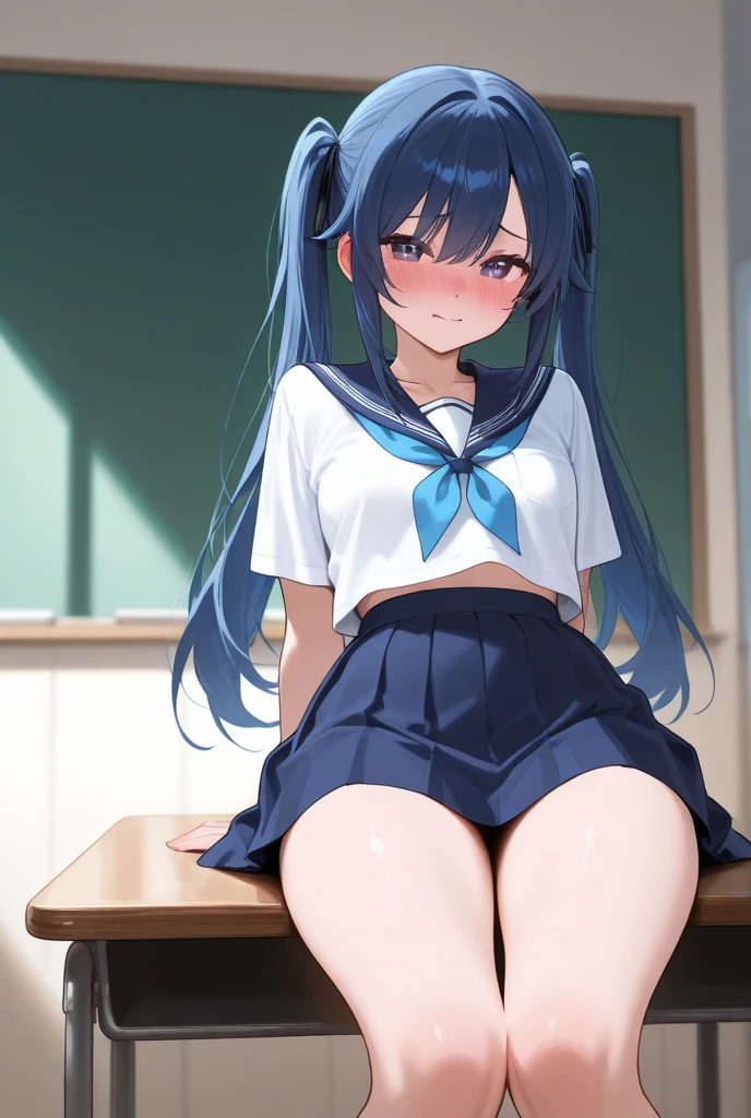 school classroom people々creampie sex,create,Two dimensions,orgasm,short twin tails,Stimulate the G-spot,put your finger in the crowd,girl,light blue hair,masturbation,Squirting,naked pussy naked nipples,spread your legs,captured chest,透明なpussy juice, pussy juice,girlを撮影する大勢の撮影者達のスマホ