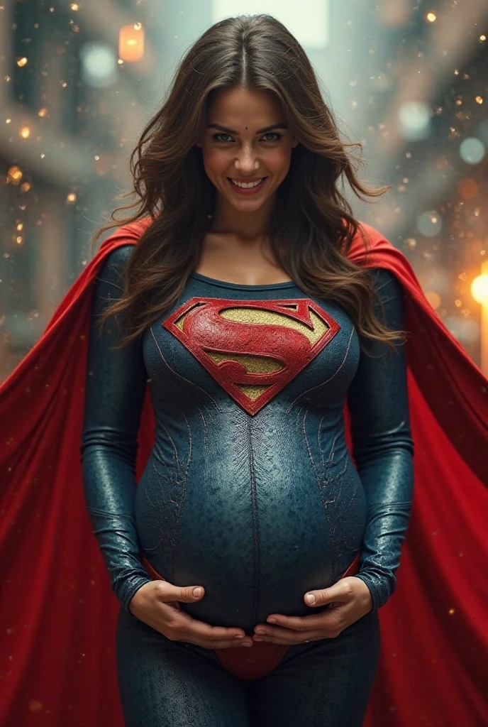 Supergirl is pregnant