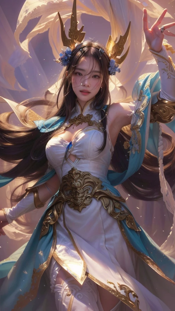 Sable cicada image in Romance of the Three Kingdoms, beauty, graceful, dancer image, best quality, masterpiece, super high resolution,