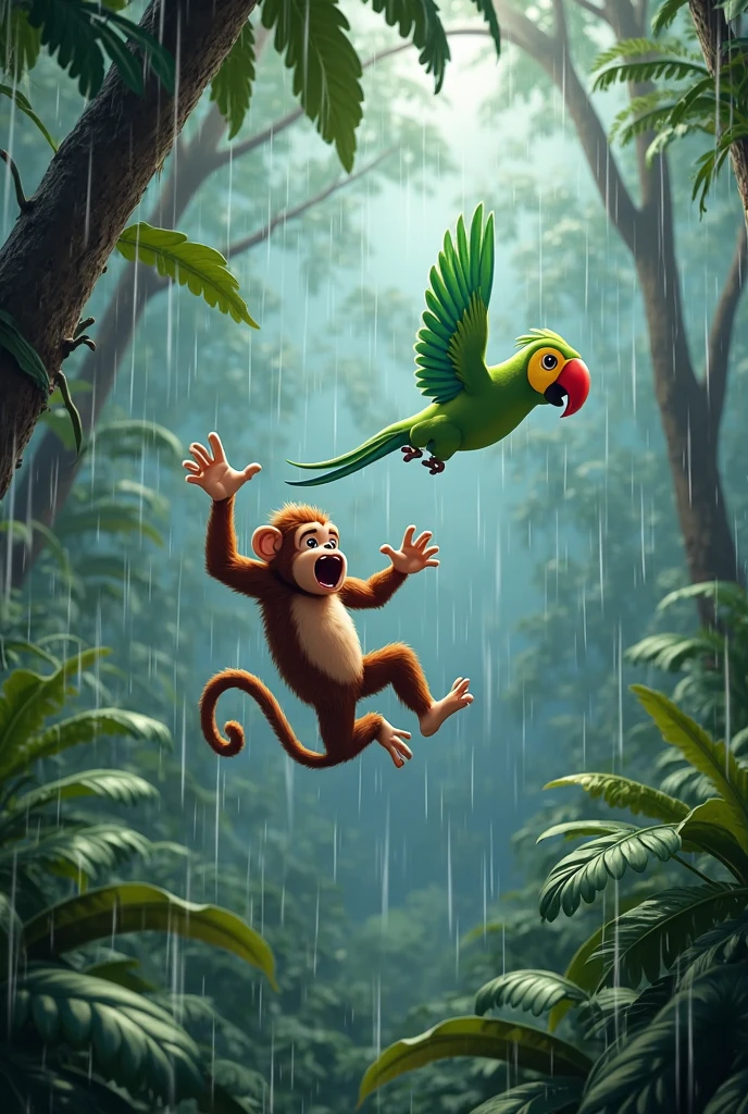 duck and monkey, monkey chasing a duck, mallard duck, green neck duck, monkey chasing a duck, monkey wanting to catch a duck, scared duck. scared duck, very afraid, duck calling for help, scared.