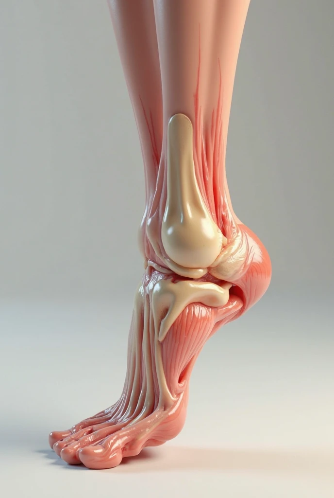 3D model of a foot