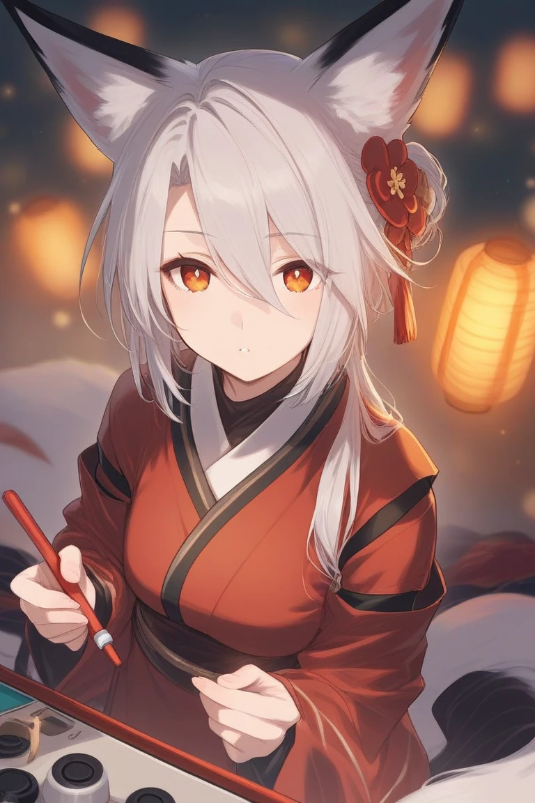 Hyottoko is、Appears in traditional Japanese festivals and dances、Characteristic aspects（Front）Character wearing、The Hyottoko mask is、With a strangely shaped mouth、One cheek is swollen。This mouth、Like playing a flute、It looks like it has something in its mouth。