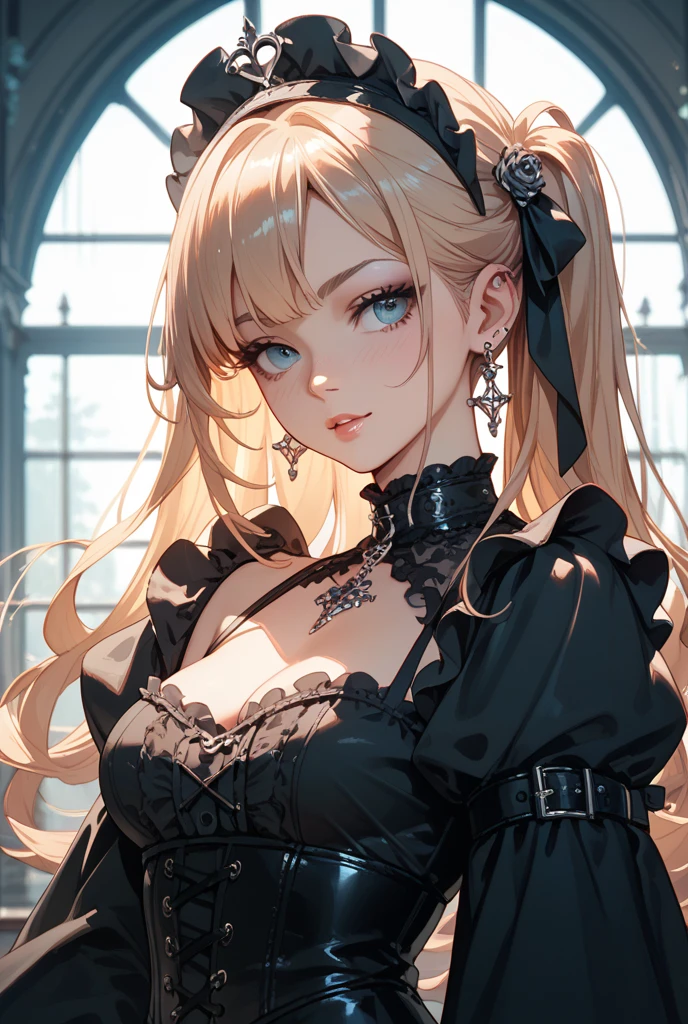 nsfw、(masterpiece, Highest quality, Super detailed:1.3), Perfect composition, 4K, (Very detailed, Super detailed),(Angle from directly below the girl:1.5), Ultra-thin enamel high-leg bodysuit、Ultra-thin long gloves、Knee-high boots, High resolution, 8k Texture, Attention to detail, Very detailed肌の質感, Magnificent details, High Sharpness, One girl, (Fine grain:1.3), (25-year-old woman:1.3),(SM Mistress:1.3)、(A sadistic smile with the corners of the mouth turned up)、(Mouth showing teeth)、(Lift one foot to show the viewer the heel of your heel:1.5)、(Looking down on the viewer:1.3)