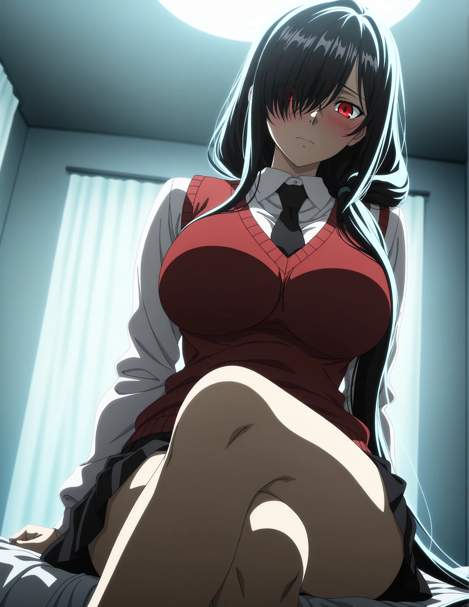 full body looking at viewers, (sexy woman tied down in a chair:1.2), extremely detailed, photorealistic, highly detailed face, beautiful detailed eyes, beautiful detailed lips, extremely detailed breasts, torn clothes, scared expression, (severe injuries1.5), dramatic lighting, cinematic composition, dark and gritty atmosphere, muted color palette, chiaroscuro lighting