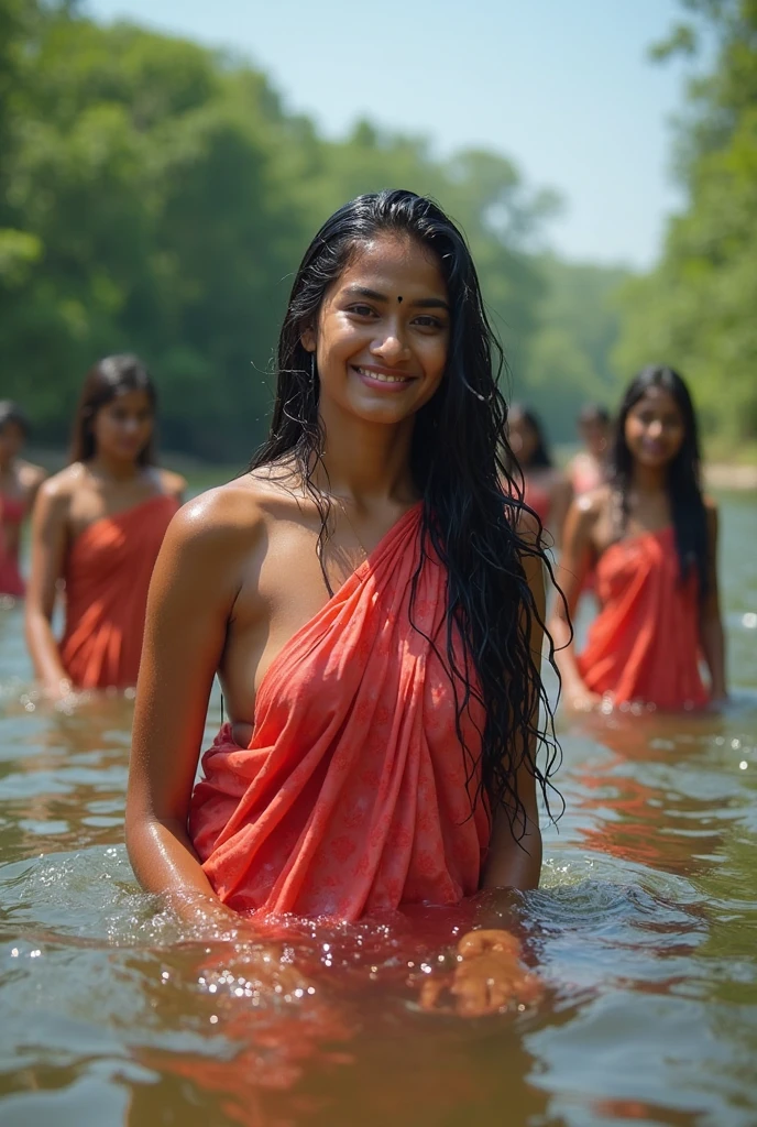 Kerala girl smiling