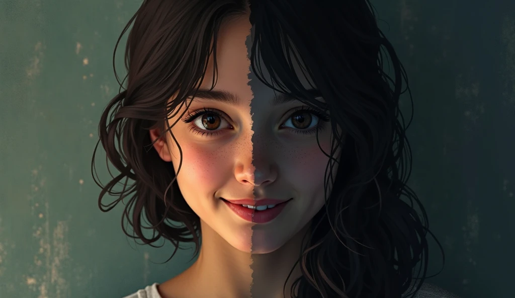 arafed image of a woman and a child with a purple towel, bella poarch, beautiful and realistic faces, beautiful faces, accurate ultra realistic faces, charli bowater and artgeem, profile pic, isabela moner, charli bowater, they are very serious, detailed and realistic faces, detailed and beautiful faces, gorgeous faces