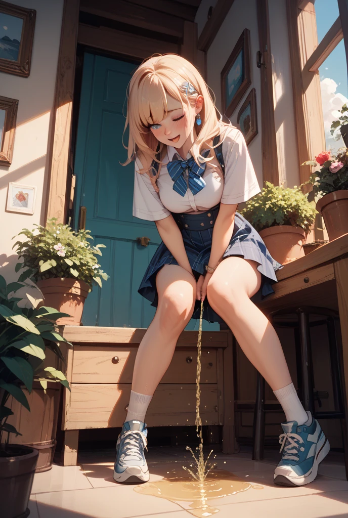 ((female masturbation)),spread your pussy,((pussy juice)),(((urination))),((trembling)),orgasm,1 girl,Ahegao,small breasts,off shoulder,kneel down