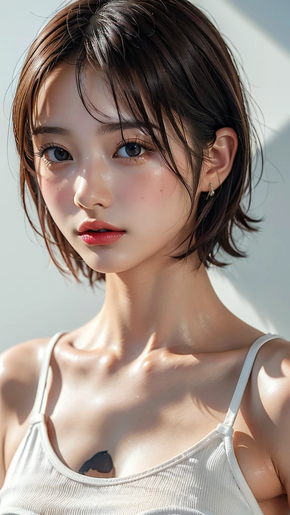 ((naked)),,beautiful nude,(masterpiece, highest quality:1.2), 8k,Absurd, beautiful girl, (Pretty face, Detailed face:1.2),black short hair