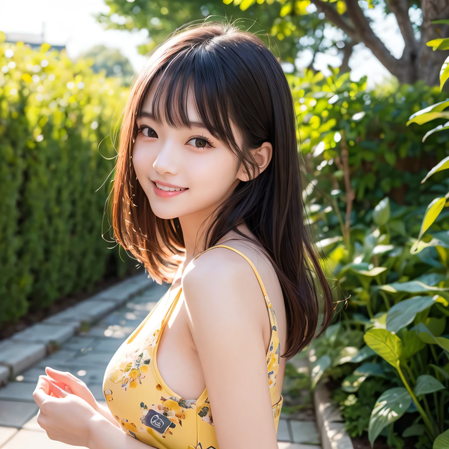 SeaArt Bot
Txt2Img
default
07:14:05
masterpiece, best quality:1.1), (8k, raw photo, photo realistic:1.2, f22), (shiny skin), detailed skin,long hair,ribbon,detailed face, detailed eyes,smile,BREAK, real world, intricate details, smil, BREAK, 1girl, full body,(short sleeve,polka dot pattern,orange),BREAK, (morning:1.4)