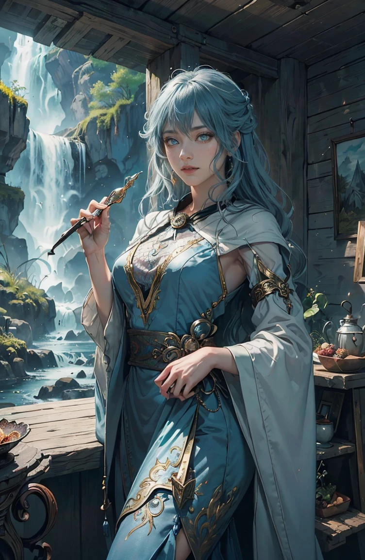(best quality,4k,8k,highres,masterpiece:1.37),pixel art,(aerial view),(top down perspective),lora:more_details:1,(the focal point of the composition is a character curiously pulling a video game cartridge out of a treasure chest full of retro video game cartridges:1.6),(The scene unfolds inside a mystic cavern:1.4),(dramatic angle:1.4), (fantasy and sci-fi mixed:1.5), vibrant colors, glowing lights, (abandoned machinery), mystical creatures, pixelated details, (crystal formations), (futuristic technology), (ancient artifacts), mystical energy, vibrant retro aesthetic, atmospheric lighting, hidden passages, ancient ruins, mysterious symbols, shimmering water, lush vegetation, interdimensional portals, ethereal music, nostalgic atmosphere, immersive storytelling, epic adventure, delightful surprises.