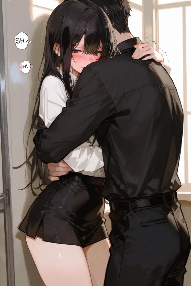 NSFW,masterpiece,Highest quality,High resolution,Super detailed,Yukinoshita Yukino\(My Youth Romantic Comedy is Wrong as Expected\),Black Hair,Long Hair,Light blue eyes,uniform,mini skirt,High quality lace open crotch panties,Small breasts,Dissatisfied face,Embarrassed,blush,(Ecstasy face),Inside the train,(Bad looking middle-aged man),(Being molested),Being touched,(Squirting),Trembling,From the side,(Having sex),Insert,Creampie