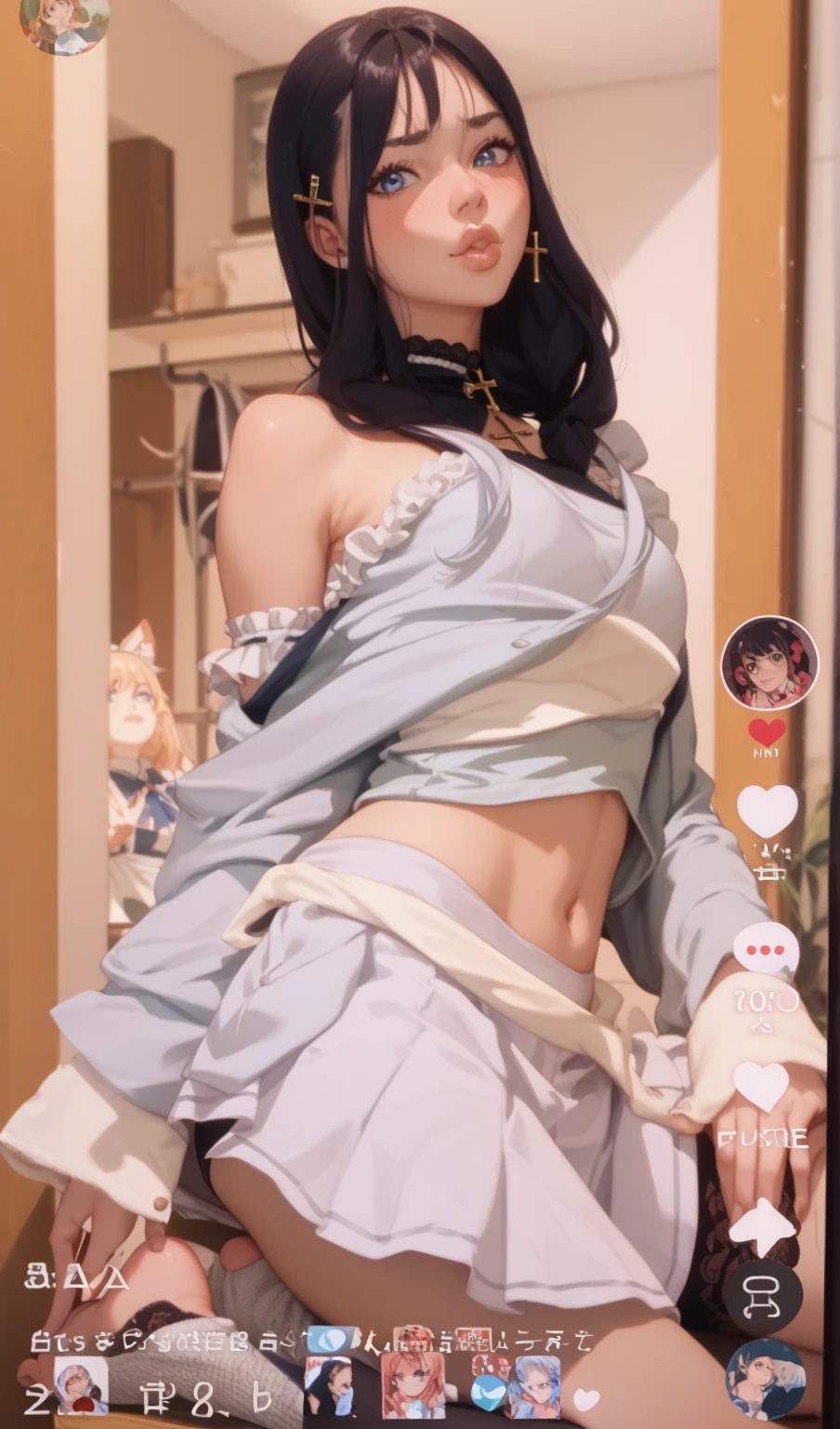 (1girl in:1.3), (Low Angle Full Body Shot、Anatomically correct body、Pose with your upper body leaning forward, arching your hips and sticking out your buttocks),fair white skin,Slender body,Solo, __body-parts__, Kim Ji-ni Jennie face, Kim Ji-ni Jennie face, Kim Ji-ni Jennie face, Heroic characters, The background is in an old ruin, 8k Resolution images, Intricate Symmetry Details. The whole picture is invincible and heroic, mainly a complete picture of a woman standing all over her body, with smooth movements and a confident expression、((s ass、thighs thighs thighs thighs、an legs、Raw feet、Expose your back))、(barechested、Lace Sherbag T-Back、posterior view)