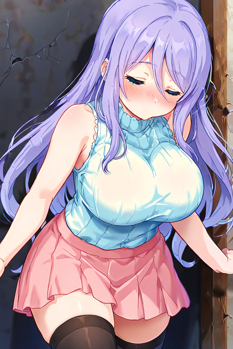 Browsing Caution,Klein Lake,hair ornaments,Long Hair,ponytail,ウェーブhair ornaments,Pink Hair,one piece,Long dress,Long sleeve,White sleeves,Frilled frilly skirt,Ruffle sleeves,detached sleeves,shoulder,masterpiece,Highest quality,High resolution,shy,blush,Rest your mind,Weaknesses,(Wet:1.5),is open,Sex slave,sexual therapy,rape,rape,Cuckold,Improper behavior,My body is shaking,Disgust,joy,I feel it,Heart symbol