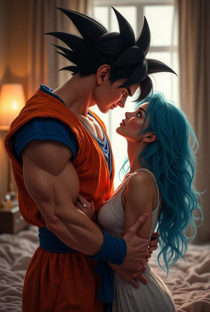 sexy bulma and vegetta
