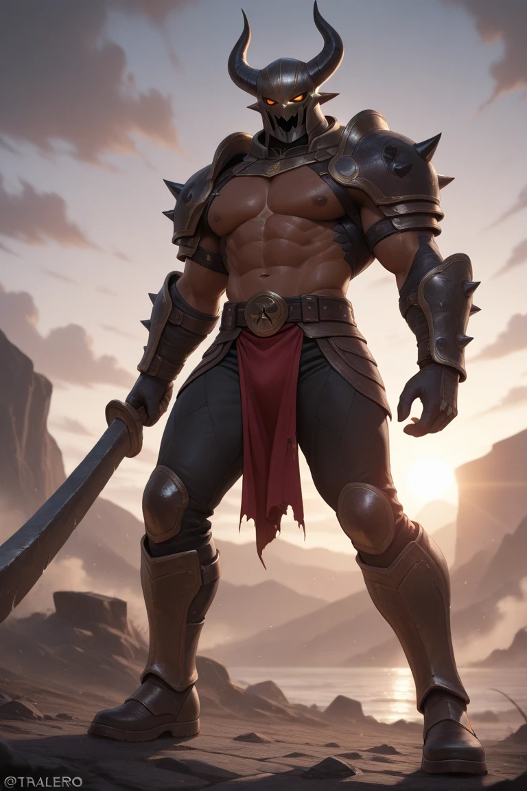 a professional photographic picture full body of a huge orc on a hell standing with axes in hands, (((outrageous  armor))), ((gorgeous detailed face)), (((angry expression))), (wet brilliant skin), (((detailed skin with pores))), (detail hand), with dreadlocks red hair, huge rippling muscles, bodybuilder, wearing a fiery belt, ((((patch of reflected light on the skin)))), storm clouds, photorealistic, photographic filter unreal engine 5 realistic hyperdetailed 8 k ultradetail cinematic volumetric lighting, hd, hdr, cinematic 4 k wallpaper, 8 k, ultra detailed, high resolution, glowing rich colors powerful imagery
