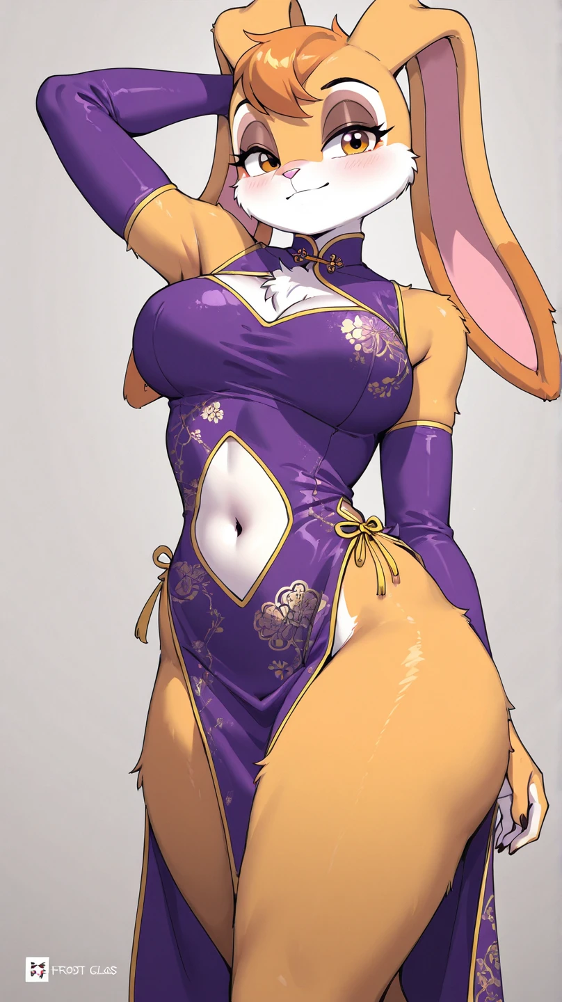anime sexy boy, Wearing a sexy bunny costume with a bow tie 
