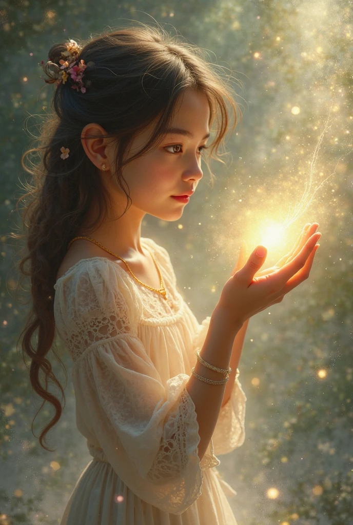A powerful wizard, standing in a mystical forest. Their flowing robes adorned with symbols, arms outstretched, eyes sparkling with arcane energy. As their incantation escapes their lips, vibrant, swirling patterns of dark magic manifest in the air, pulsating with hues of reds and blues. Enchantment permeates, causing flowers to bloom, creatures to gaze in awe. Wisps of magic energy dance, revealing hidden realms, unlocking secrets. Capture the essence of this spellbinding moment, bringing the mystic power of the dark enchantment to life on the canvas with the highest quality and detail. Best quality, masterpiece, ultra high res, (photorealistic:1.4), raw photo, sharp focus, HDR, detailed skin.