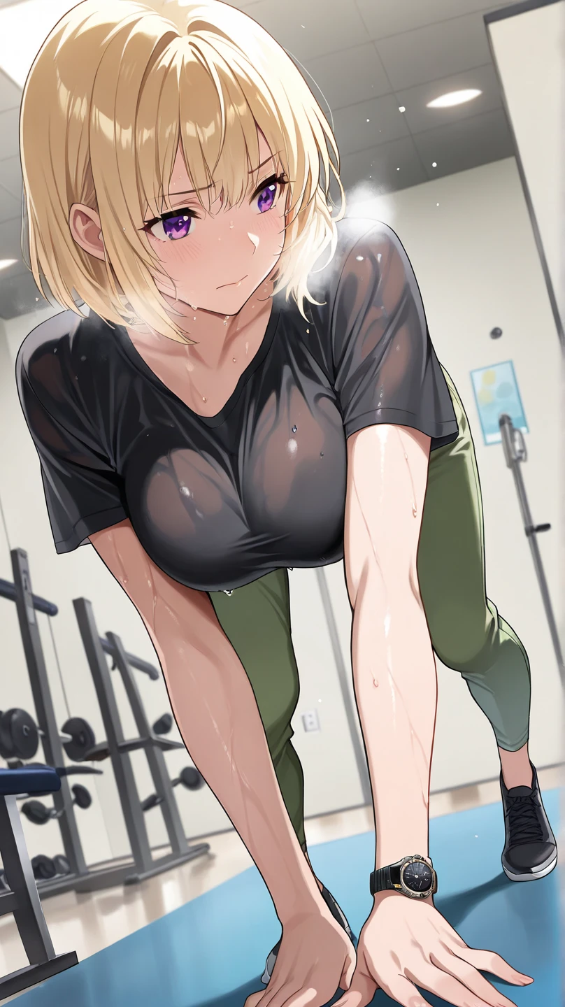 (squirt love juice:2), (audience, intercourse with a man, vaginal penis, doggystyle, pussy juice stain, leg up, (1man and 1girl,having sex:2),1penis, doggystyle, standing doggy, hug from behind, misaligned bra, leaning back, arched back, (hentai breast grab,leg up:1.3), man's arm grabbing a girl's tits, multiple hands, chikan, panty pull, teman, fingering pussy, female ejaculation, pussy juice trail, showing pussy, lanugo pubic:1.5), show armpits, arms up behind, (crowded train:1.4), train interior, dynamic pose, Dynamic hand movements, girl's arm grabbing a girl's tits, (frying hands), (close contact:1.1), (See-through buruma, gym uniform:1.5), (cum:1.4), (cumdrip:1.2), cum on face, white liquid, (best quality:1.1), (masterpiece:1.0),black eyes, extremely detailed CG unity 8k wallpaper, (photorealistic:1.2), complex 3d render ultra detailed of a beautiful porcelain profile face, vibrant details, break,(Open your mouth wide:1.4), blush, blush stickers, furrowed brow, grimace, screaming, pained face,closed eyes, Detailed lips, Detailed tongue, light brown hair, blonde hair, Huge twintails, Curl inside, Short hair, floating hair, (huge-breasted:1.2), nipples, long nipples, puffy nipples, small areolae,break, (zettai ryouiki:1.3), (large amount of liquid spills from the crotch, Urine in the ground, white peeing :1.5), cum on breast,