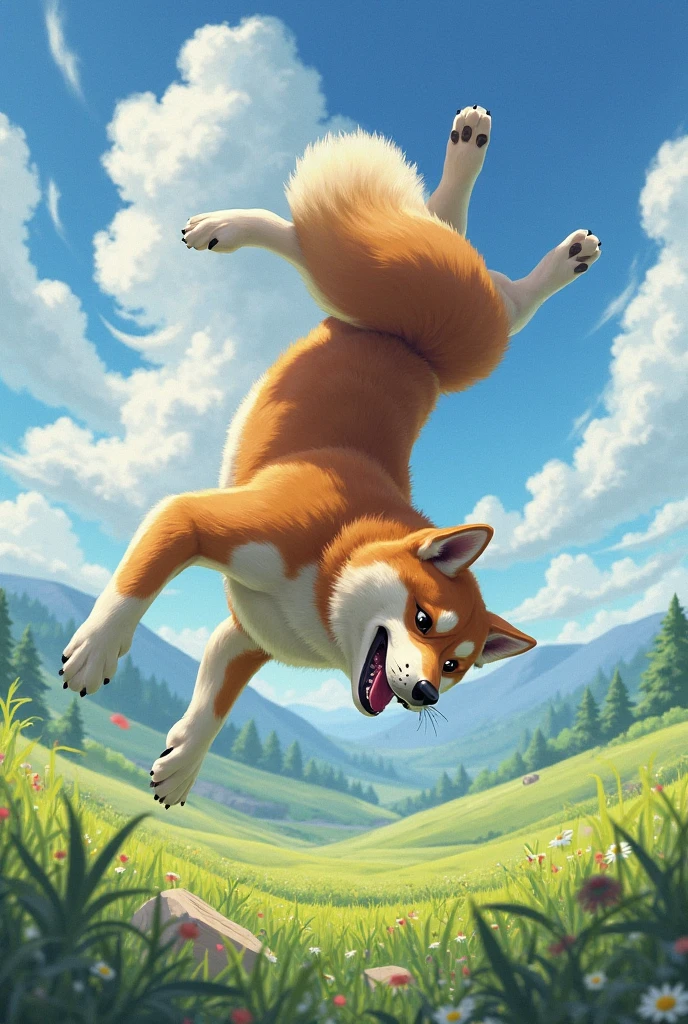 (fur:1.5), (fuzzy:1.5), (by marjani), (by sabuke), solo, (feral:1.6), CANINE, snowy tundra, domestic dog, carolina dog, long fur, very fluffy neck, thick tail, whiskerig butt, fluffy buttcrack, long snout, long ears, ((fluffy butt)), anatomically correct, (detailed lips wrinkle), female, pink collar, tailwag, isometric view, full-length portrait, morning, absurd res, in heat, (puffy canine pussy), brown anus, pussy squirt, raise butt, (posing for viewer), cute pose, eager, looking at viewer,
