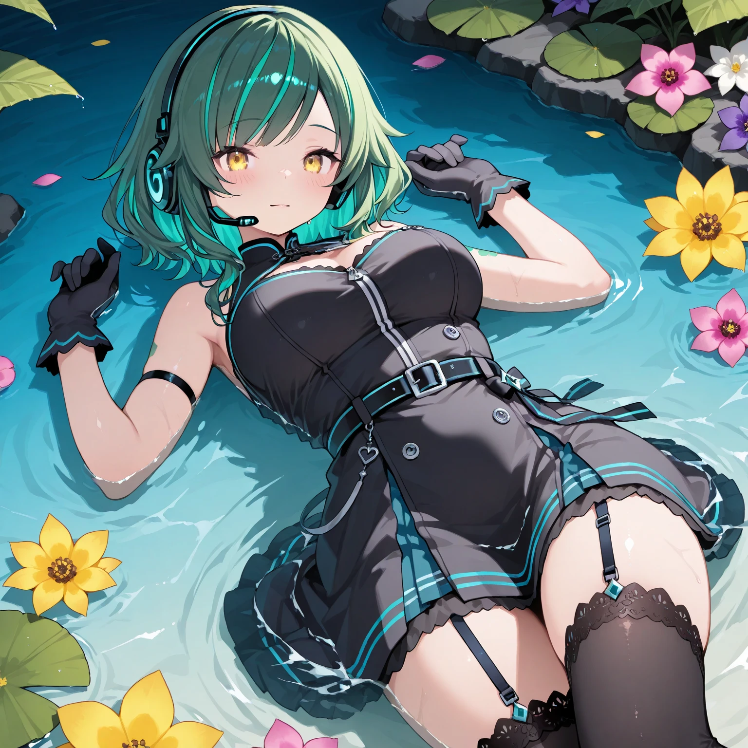 Hyperphotorealistic, cuteness pop lascivious style, colorful melty lime costume lewd melty slime, super lewd melty slime, sitting between feet, sunny beach in heaven, super detail