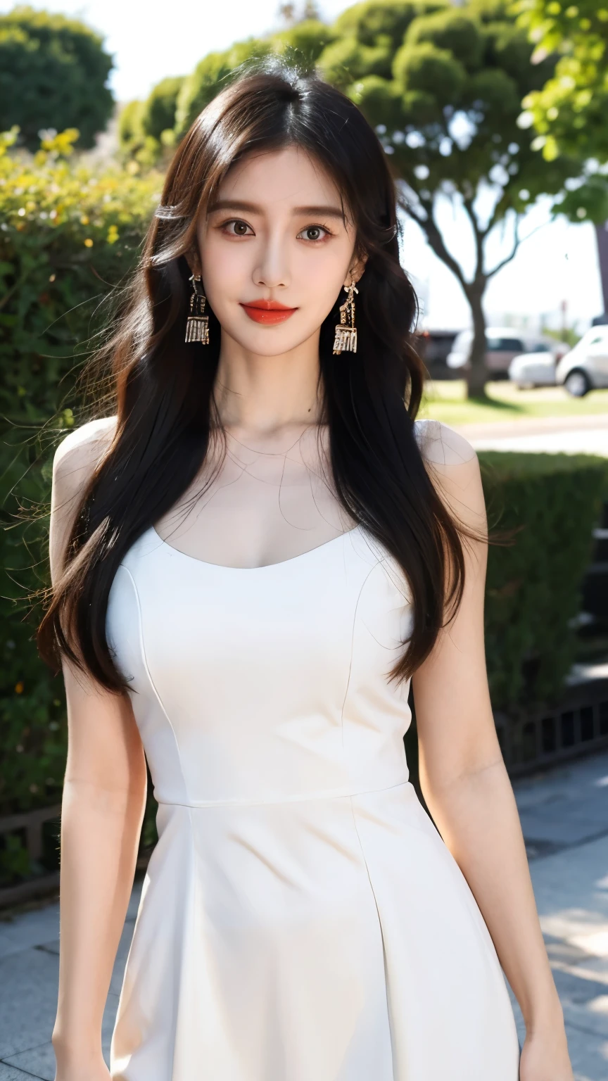 Ultra HD resolution,artistic photos,21year girl,earrings,long hair,Cold white skin,E cup,show out ,messy hair , messy hair ,Ruddy face,dress less ,露出乳沟,大面积裸露